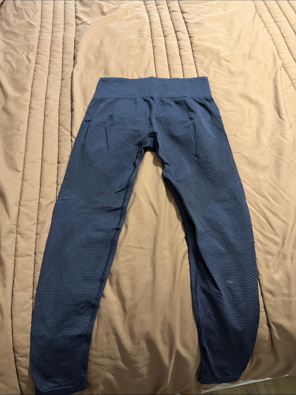 Gymshark Kids Blue Seamless Performance Leggings